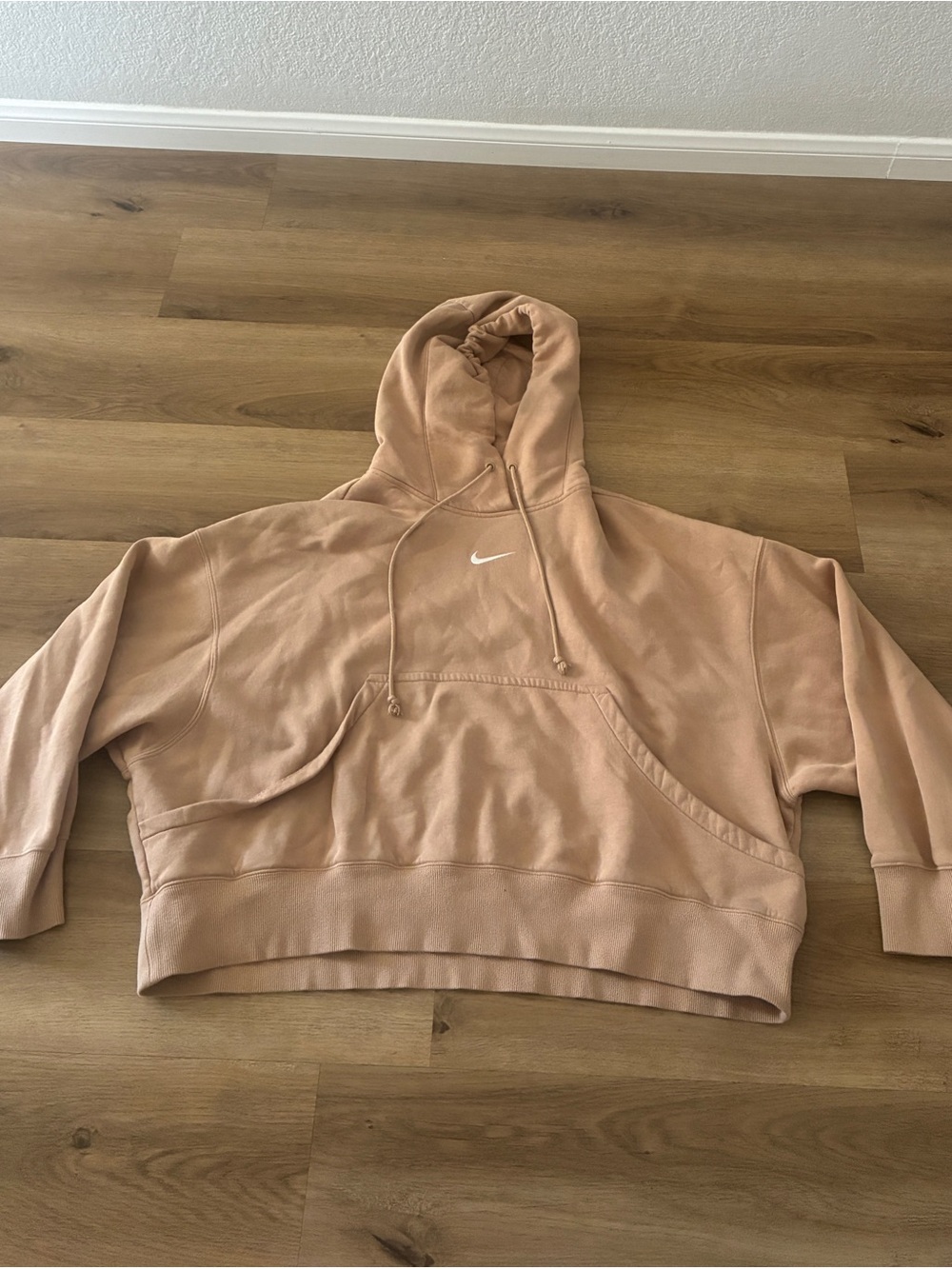 Nike Sportswear Phoenix Fleece Oversized Hoodie Women’s Small Brown Pullover